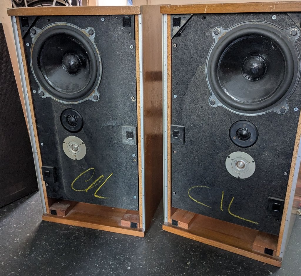 B&W DM2 in onderdelen, Audio, Tv en Foto, Luidsprekers, Ophalen, Gebruikt, Speakerset, Bowers & Wilkins (B&W)