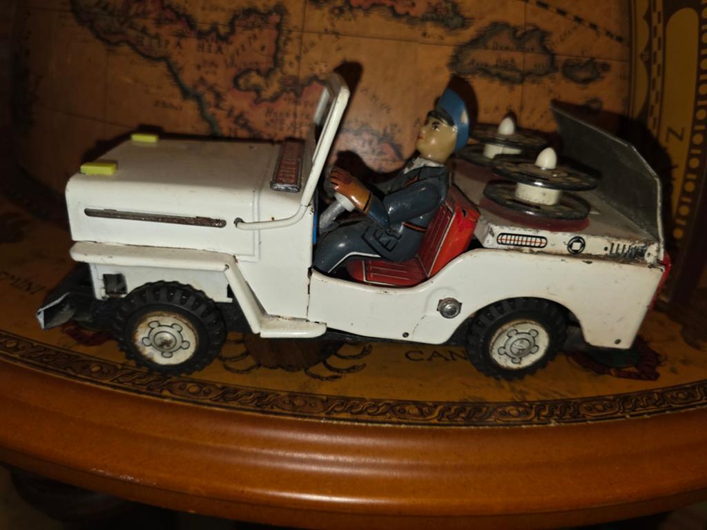 Blikken jeep, Ophalen of Verzenden