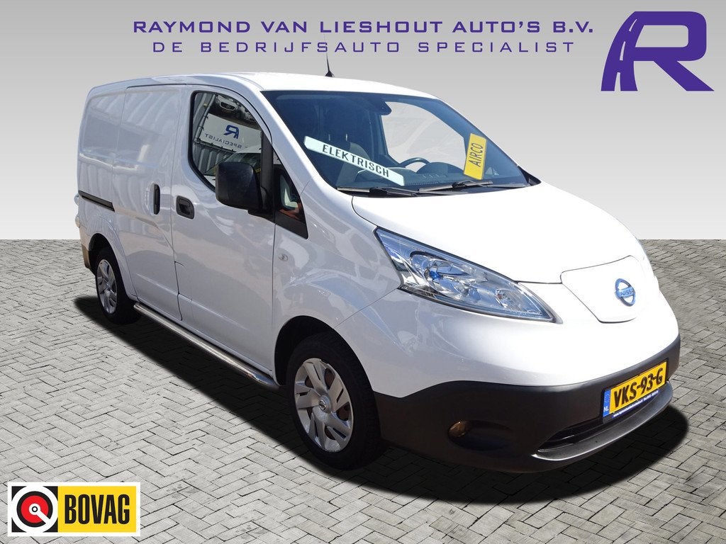 Nissan E-NV200 Business 40 kWh 2.ZERO S.O.H 90% ( Grotere ac, Automatische klimaatregeling, Gebruikt, Zwart, Wit