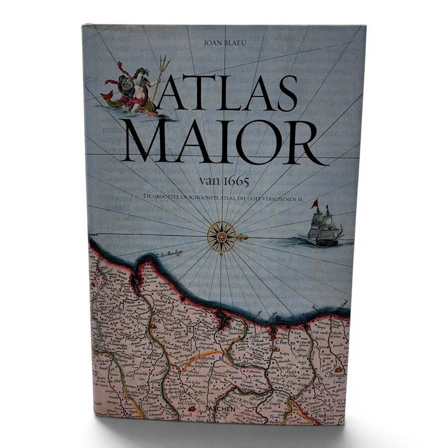 Boek: Atlas Maior van 1665, Gelezen, Overige atlassen, Ophalen of Verzenden, 1800 tot 2000