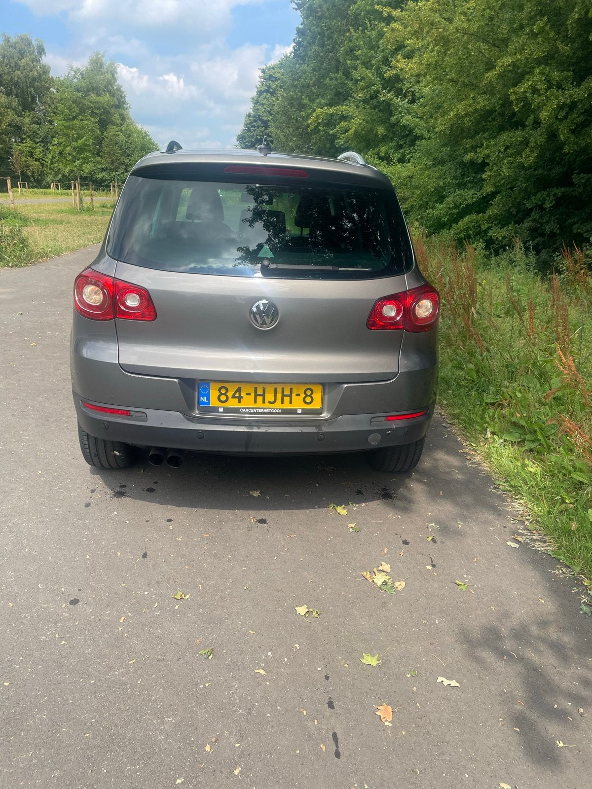 Volkswagen Tiguan 1.4 TSI 110KW 4MOTION 2009 Grijs, Auto's, 4 cilinders, 2000 kg, Origineel Nederlands, Handgeschakeld