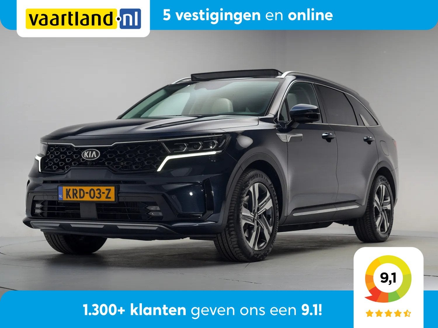 Kia Sorento 1.6 T-GDI Plug-in 4WD ExecutiveLine 7p. [ Panora, Auto's, 14 kWh, Gebruikt, 4 cilinders, 7 stoelen