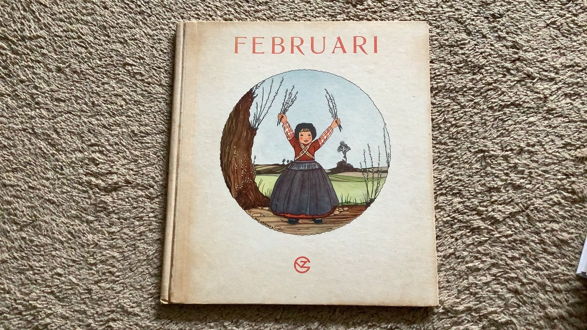 Rie Cramer, Februari - Sprokkelmaand. 2e druk, zonder jaar, Ophalen of Verzenden, Gelezen, Prentenboek