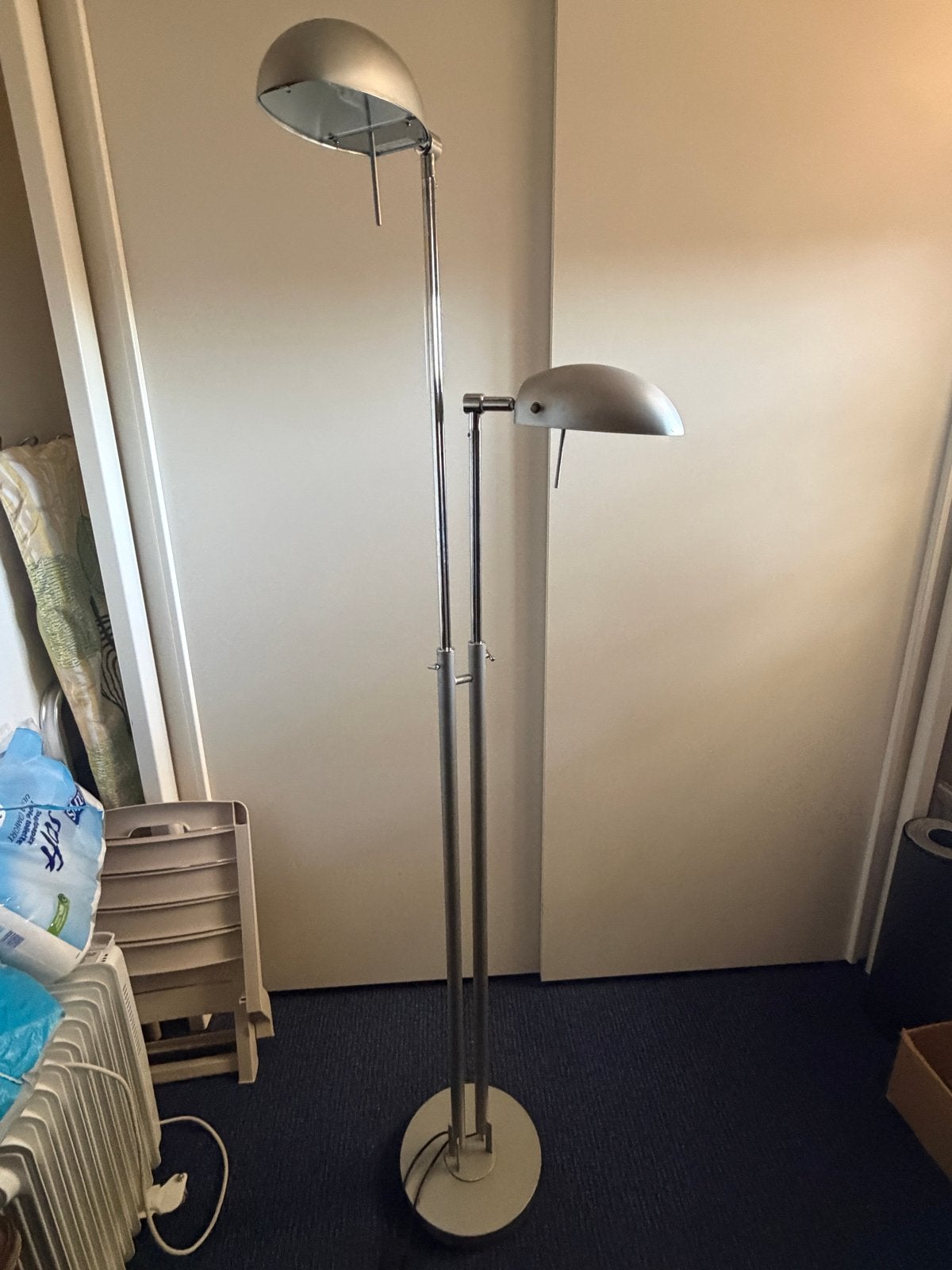 Vintage IKEA Jelken vloerlamp – Jaren 90 Design, Ophalen, Gebruikt, E14 (klein), Metaal