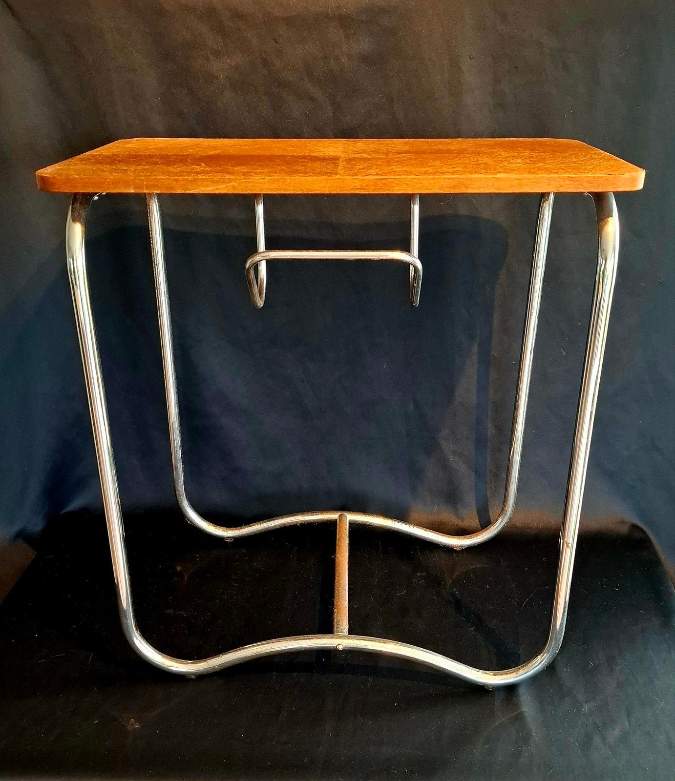 Vintage Art Deco "Bauhaus" Bijzettafeltje, Ophalen