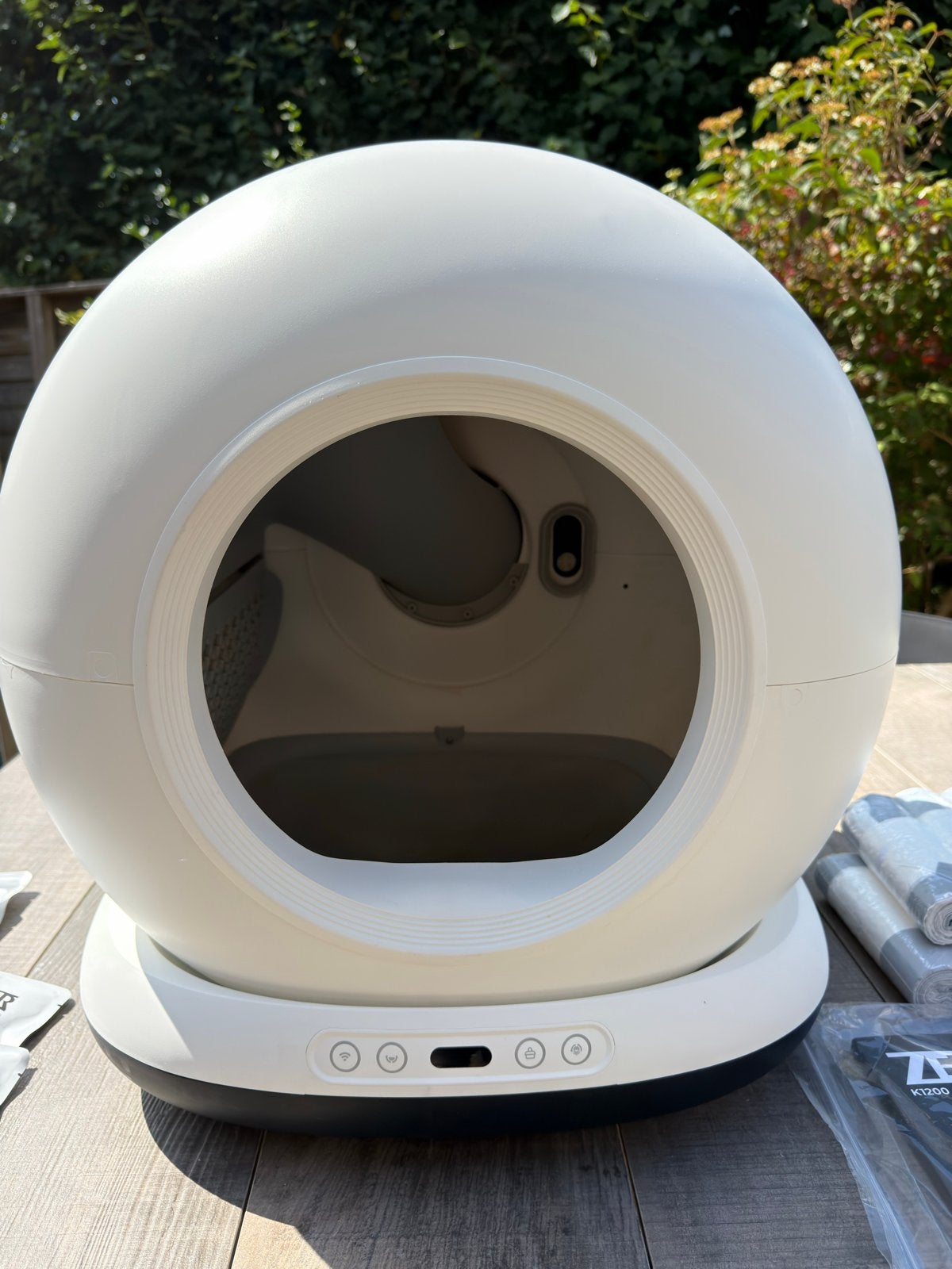 Zedar K1200 Automatische Kattenbak, Dieren en Toebehoren, Kattenbakken, Ophalen, Zelfreinigend, Zo goed als nieuw
