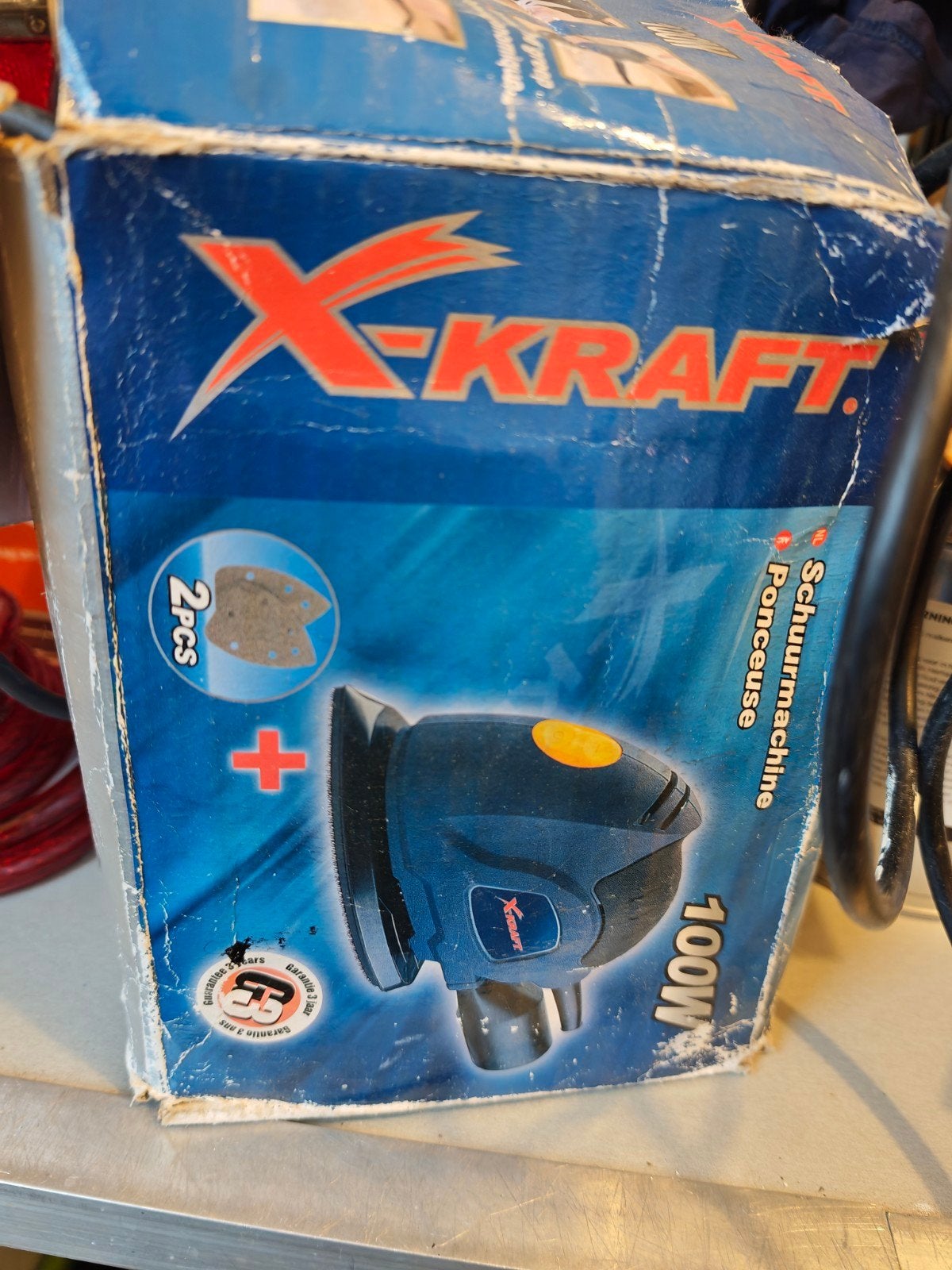 Schuurmachine werkt uitstekend!!, Ophalen of Verzenden, Gebruikt, 600 tot 1200 watt, Vlakschuurmachine