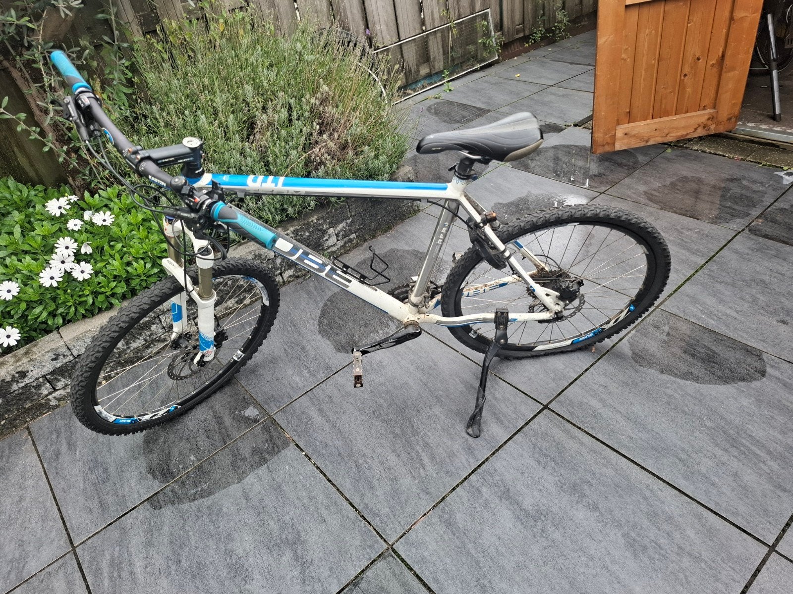 CUBE Mountainbike - Wit/Blauw - Goede Staat, Fietsen en Brommers, Hardtail, Heren, 49 tot 53 cm, Zo goed als nieuw