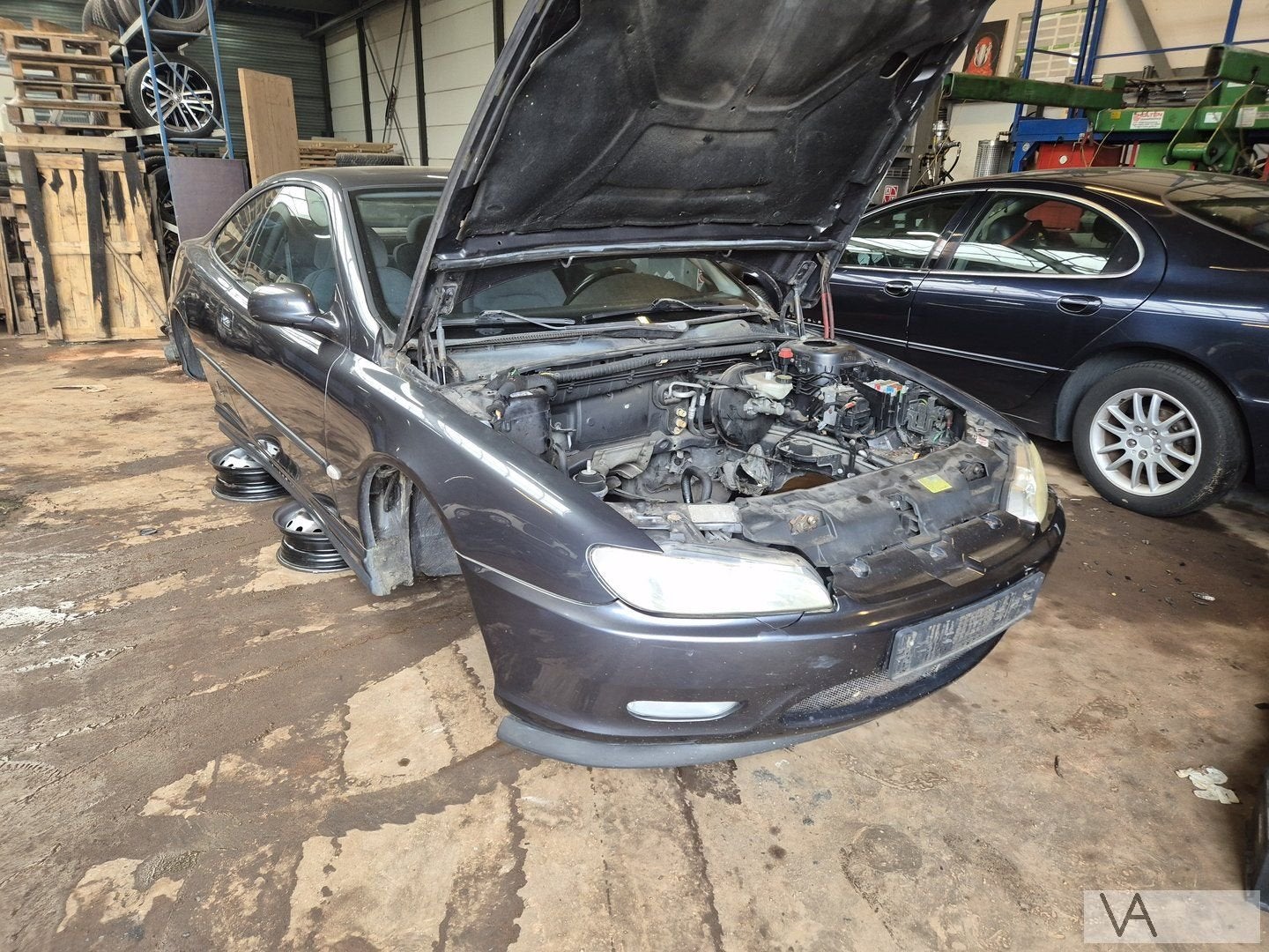 Peugeot 406 coupe 1997 2005 demontage onderdelen grijs sloop, Gebruikt, -, -, Ophalen of Verzenden