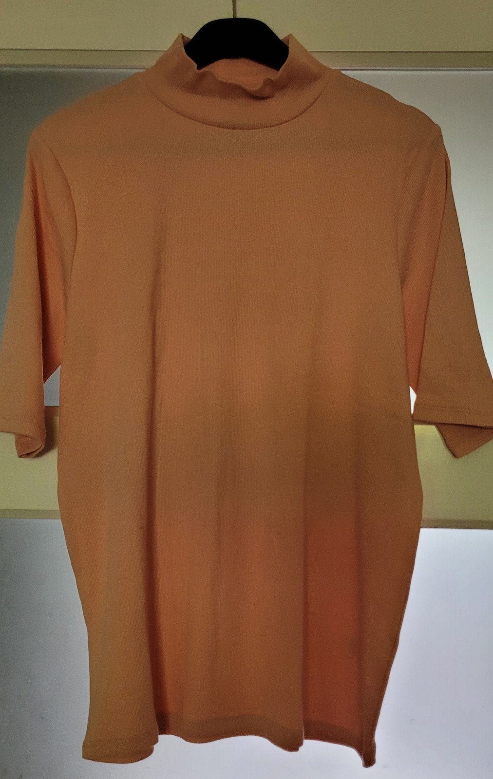 Shirt fijne rib, Zo goed als nieuw, Roze, Hema, Shirt of Top