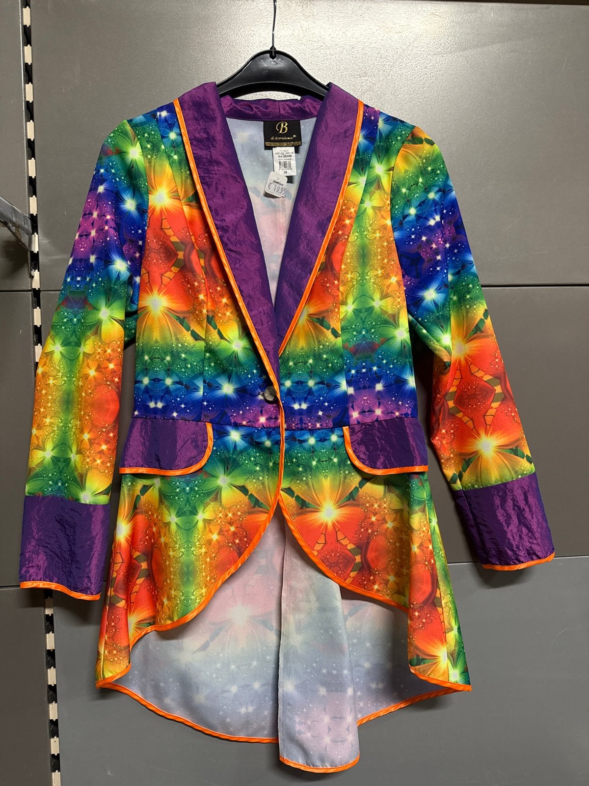 Carnavalsjasje regenboogkleuren - Maat M, Maat 38/40 (M), Carnaval, Nieuw, Ophalen of Verzenden