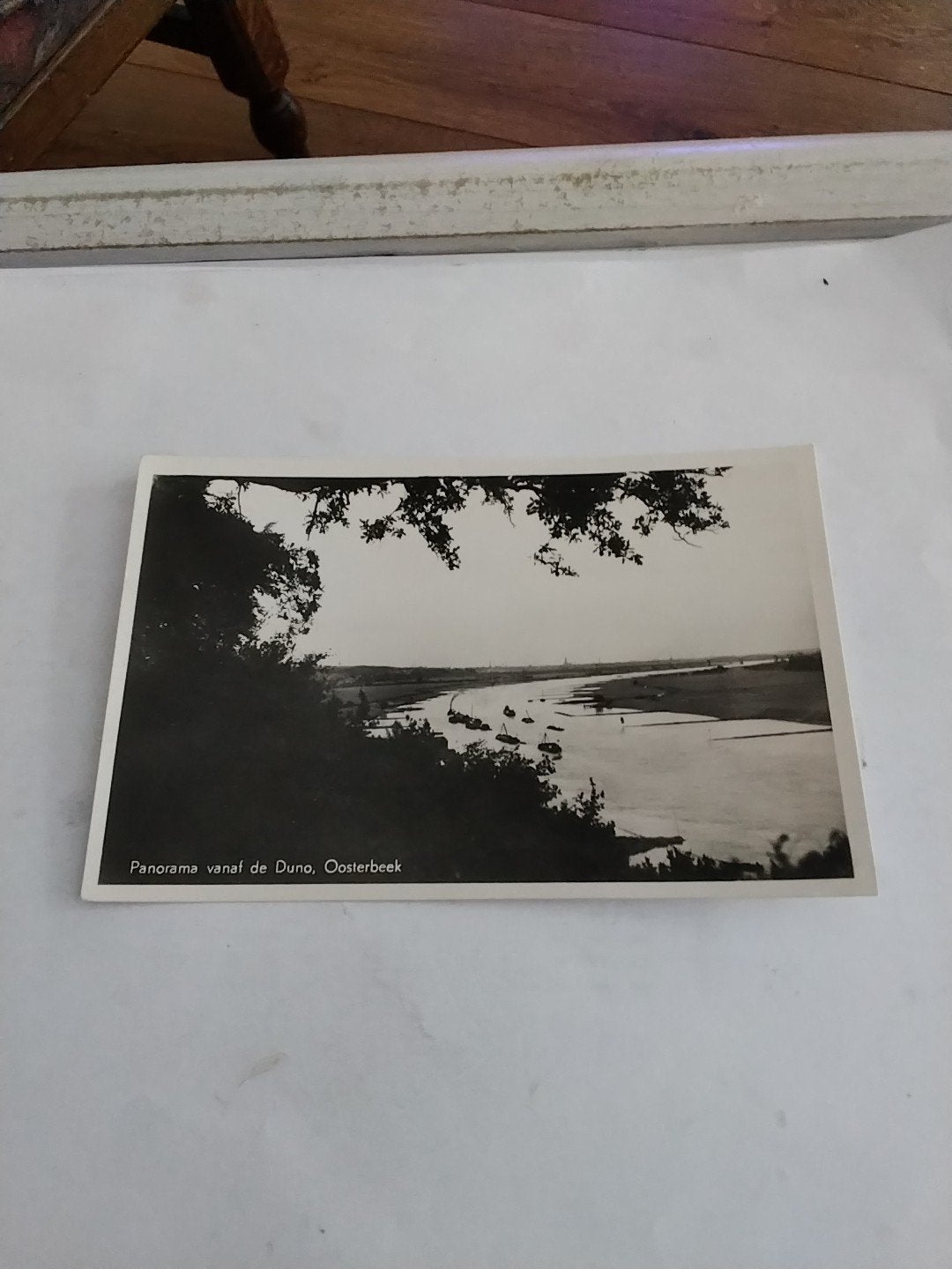 Oude Ansichtkaart: Panorama vanaf de Duno, Oosterbeek 1948, Ophalen of Verzenden, Voor 1920, Gelopen, Gelderland