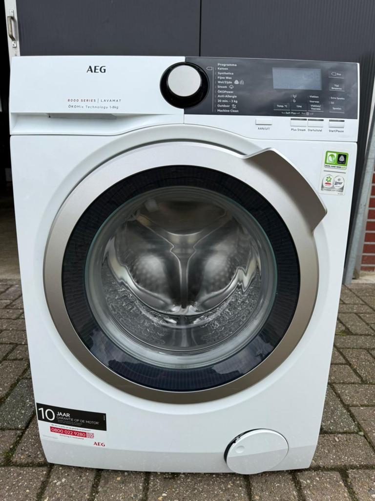 AEG wasmachine 8000 series Lavamat 1-8kg, 6 tot 8 kg, Ophalen, 1200 tot 1600 toeren, 85 tot 90 cm