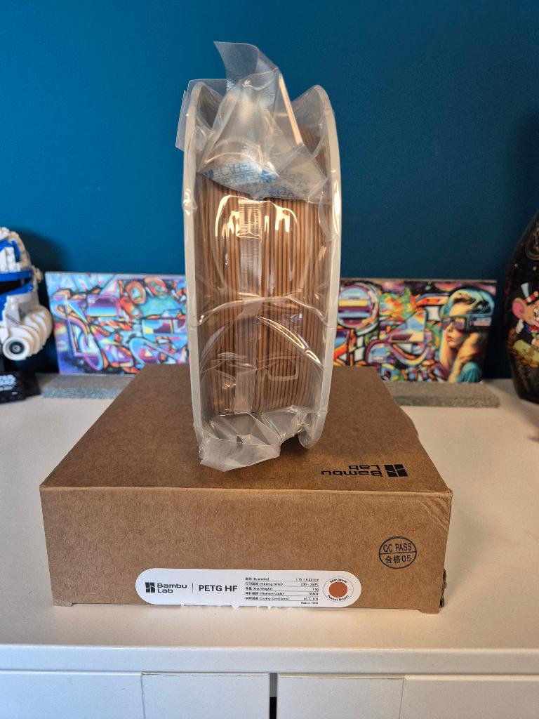 Bambu Lab PETG HF Filament – Peanut Brown – Nieuw & Geseald, Computers en Software, 3D-printerbenodigheden, Ophalen of Verzenden