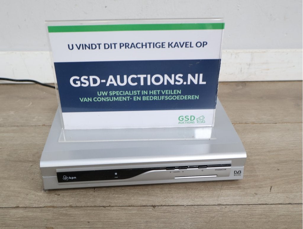 DVB Settopbox KPN TF6000COK, Ophalen of Verzenden, Niet ingevuld, Niet ingevuld, Niet ingevuld