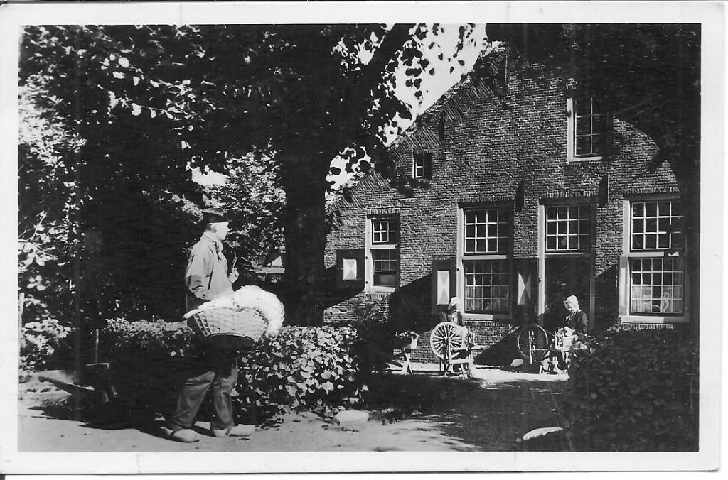 Handweverij  de Knipscheer  Laren Gooi., Ophalen of Verzenden, 1940 tot 1960, Ongelopen, Noord-Holland