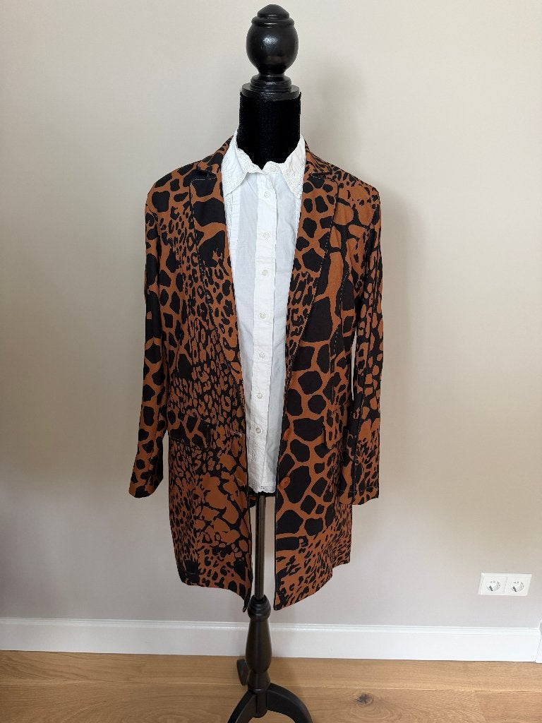 Lang colbert vest maat M Transfer, Overige kleuren, Zo goed als nieuw, Jasje, Transfer