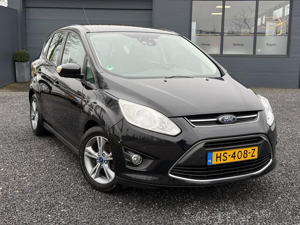 Ford C-Max 1.0 Edition 1e Eigenaar,Navi,Pdc V+A,Clima,Cruise, Auto's, Ford, Voorwielaandrijving, Euro 5, Gebruikt, Zwart
