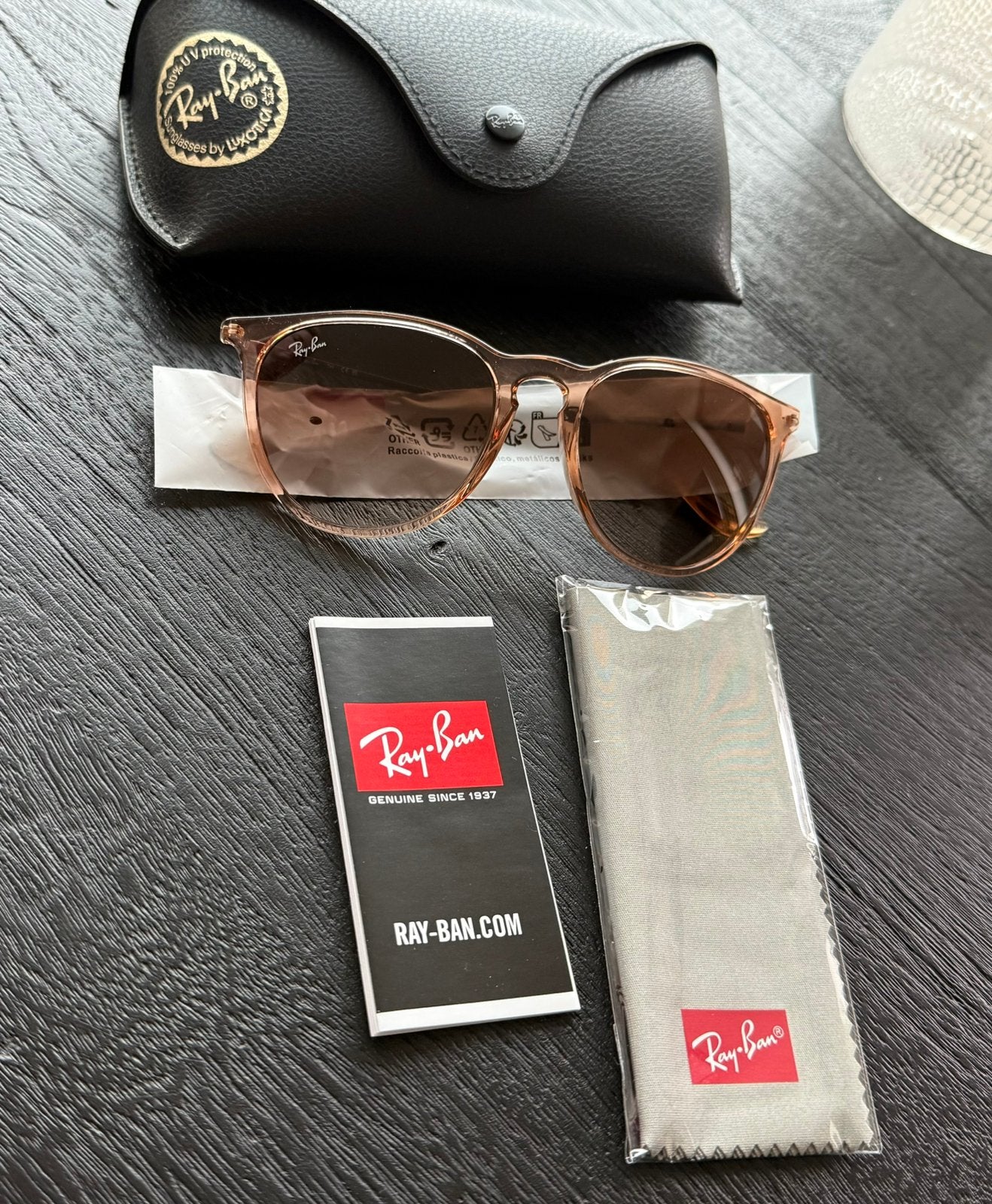 Ray-Ban Erika 4171 (nieuw) te koop, Sieraden, Tassen en Uiterlijk, Zonnebrillen en Brillen | Dames, Zonnebril, Bruin, Nieuw, Ophalen of Verzenden