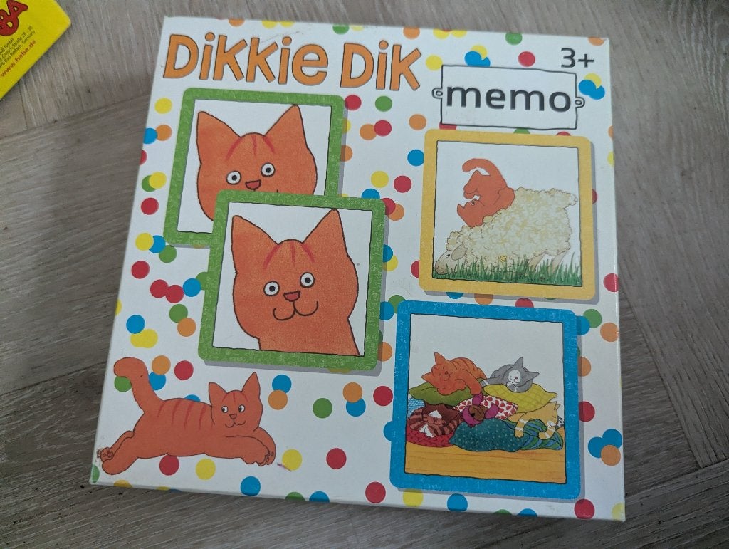 Memory - Dikkie Dik, Een of twee spelers, Ophalen of Verzenden, Zo goed als nieuw, Ravensburger
