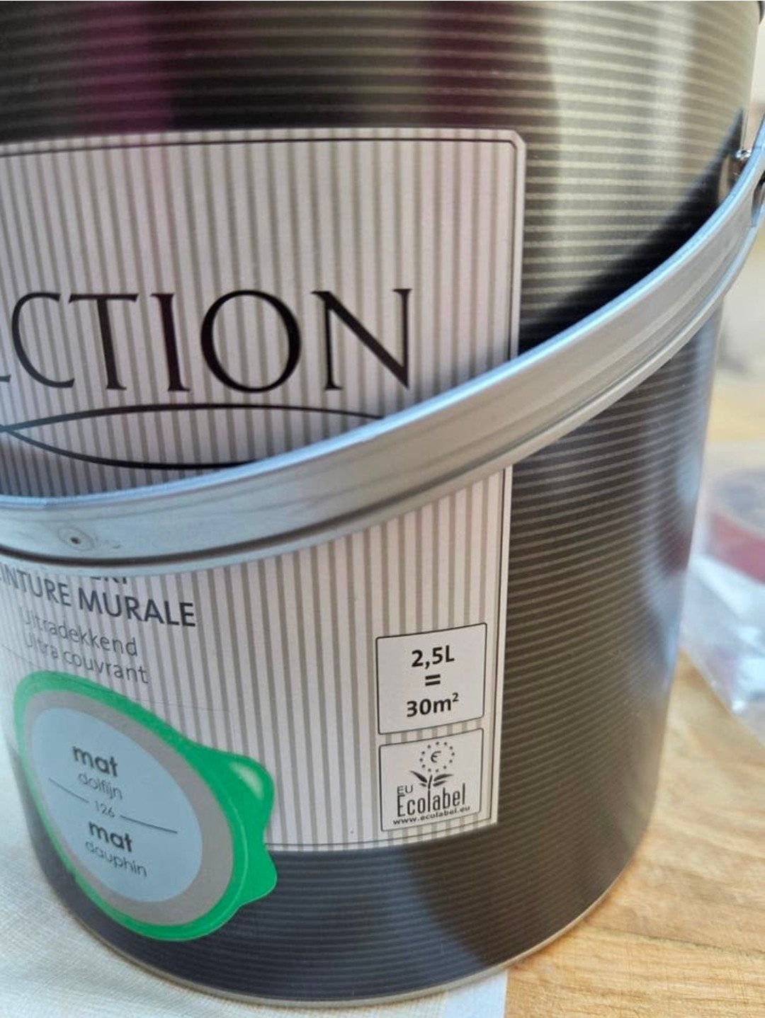 Perfection Muurverf Mat Dolfijn Blauw 2.5L, Ophalen, Blauw, Minder dan 5 liter, Verf