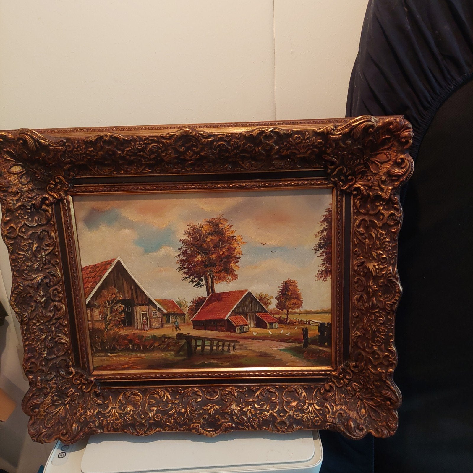 super mooi antiek schilderij, Antiek en Kunst, Ophalen