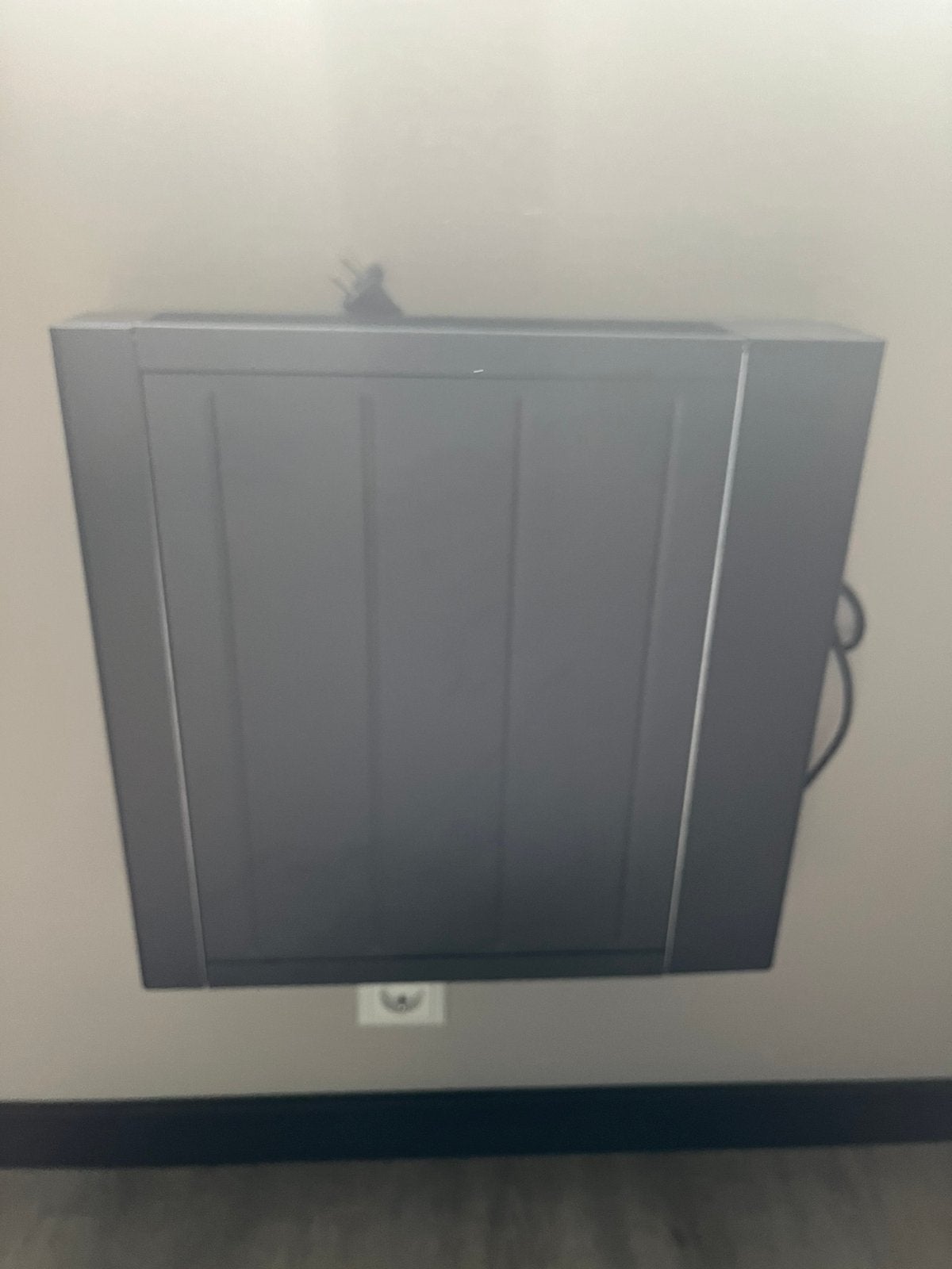 Hudson electrische keramische muurkachel, Huis en Inrichting, Kachels, Ophalen, Zo goed als nieuw, Elektrisch, Overige soorten