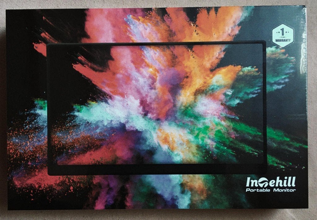 Intehill 15,6 1080P QLED Monitor - Hagelnieuw (Geseald), 15,6, IPS, Intehill, Nieuw