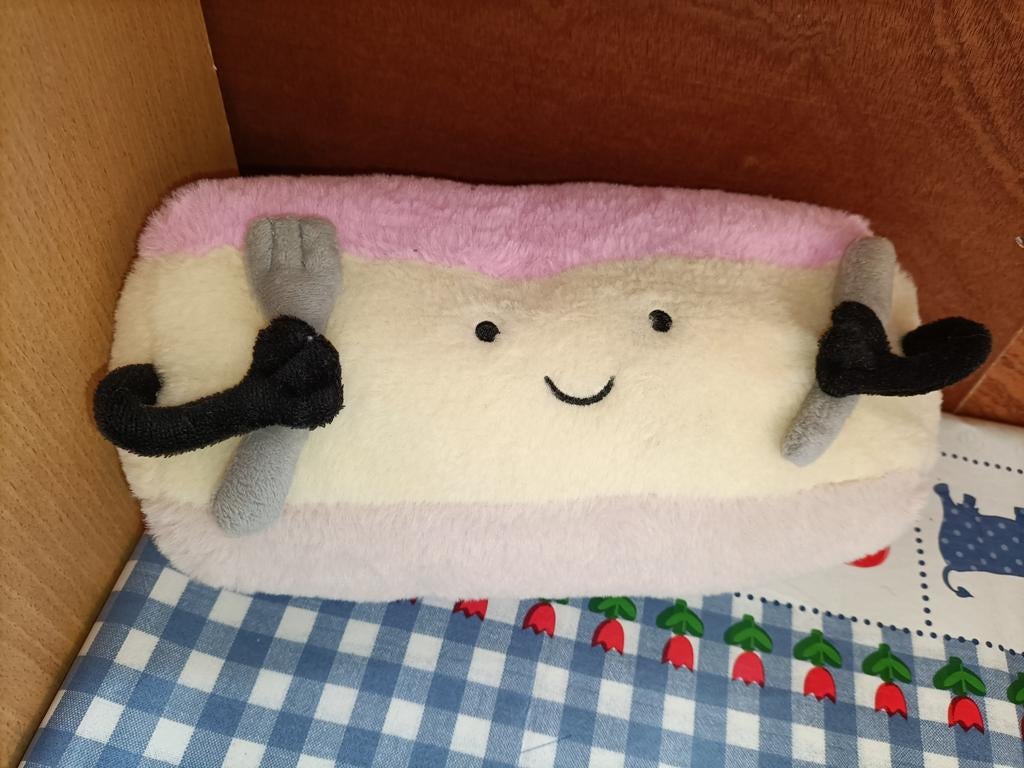 Tompouce knuffel Hema 26 cm groot, Ophalen of Verzenden, Zo goed als nieuw, Overige typen