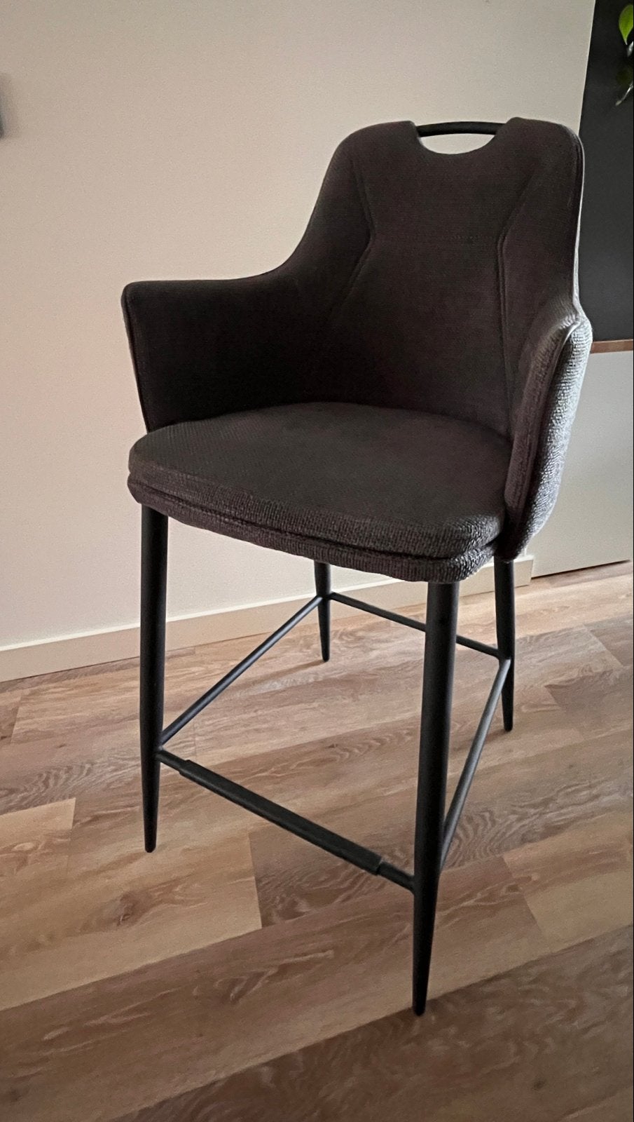 2 voor €80,00 Barstoel in goede staat - MXSOFA design, Ophalen, Met voetsteun, 60 tot 90 cm, Zo goed als nieuw
