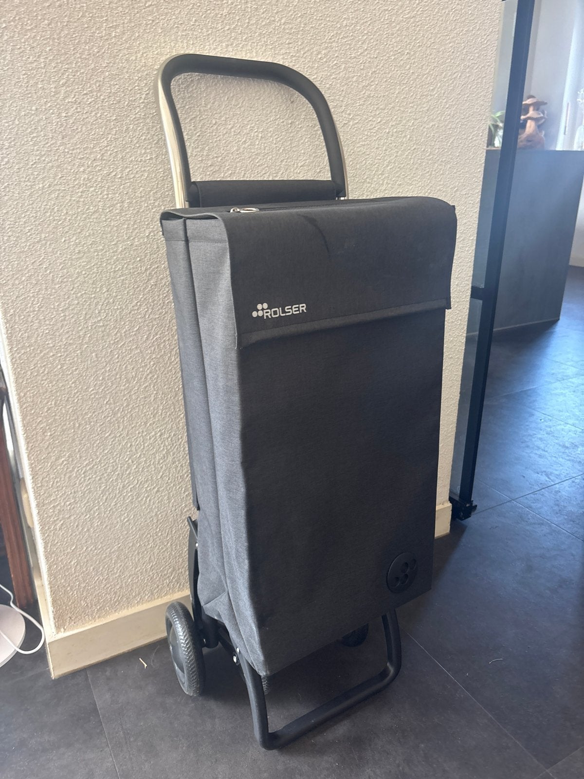 Boodschappen trolley, Ophalen