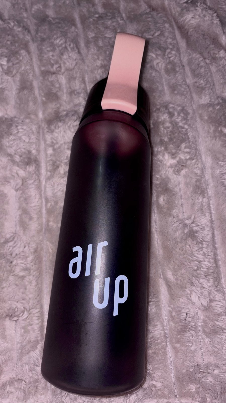 Air Up drinkfles - Zwart/Roze (650ml), Sport en Fitness, Bidons, Verzenden, Zo goed als nieuw