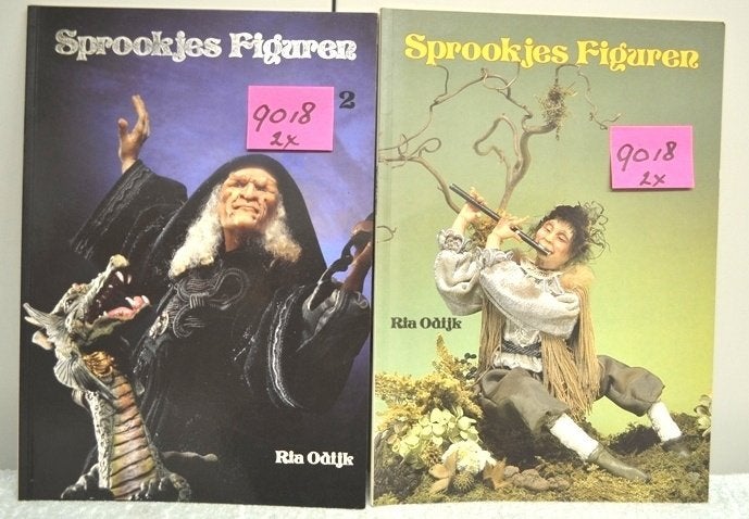 2 Mooie boeken van sprookjes figuren NR 9018, Ophalen of Verzenden, Zo goed als nieuw