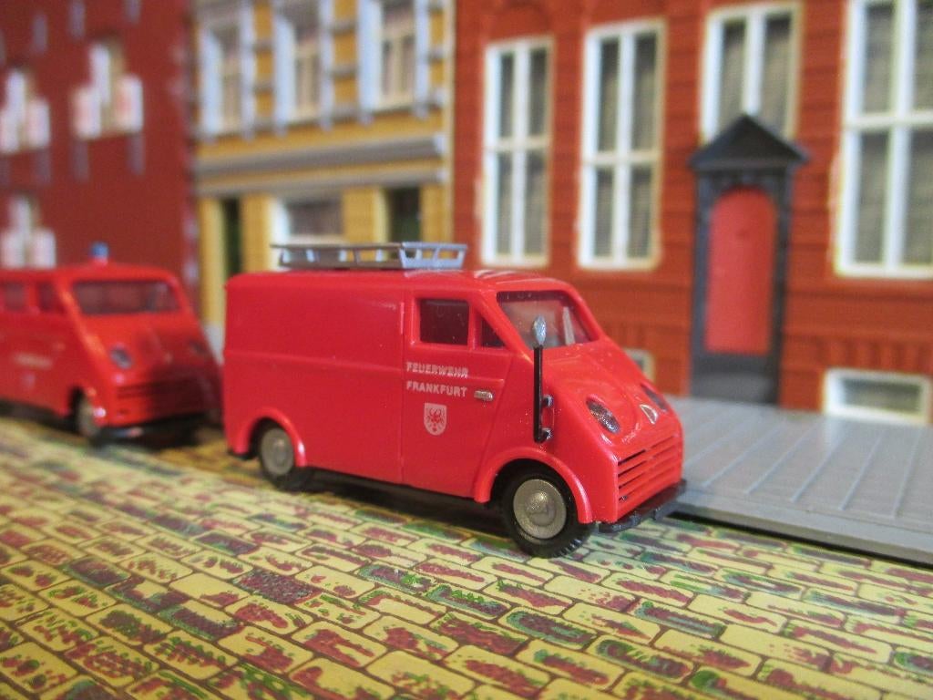 1949-1962 DKW 3=6 F-89L Schnelllaster - brandweer Frankfurt, Ophalen of Verzenden, Gebruikt, Overige typen