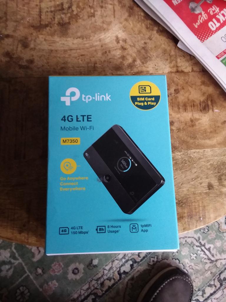 TP-Link M7350 4G LTE Mobiele Wi-Fi Router, Ophalen of Verzenden, Nieuw, Router, TP-Link