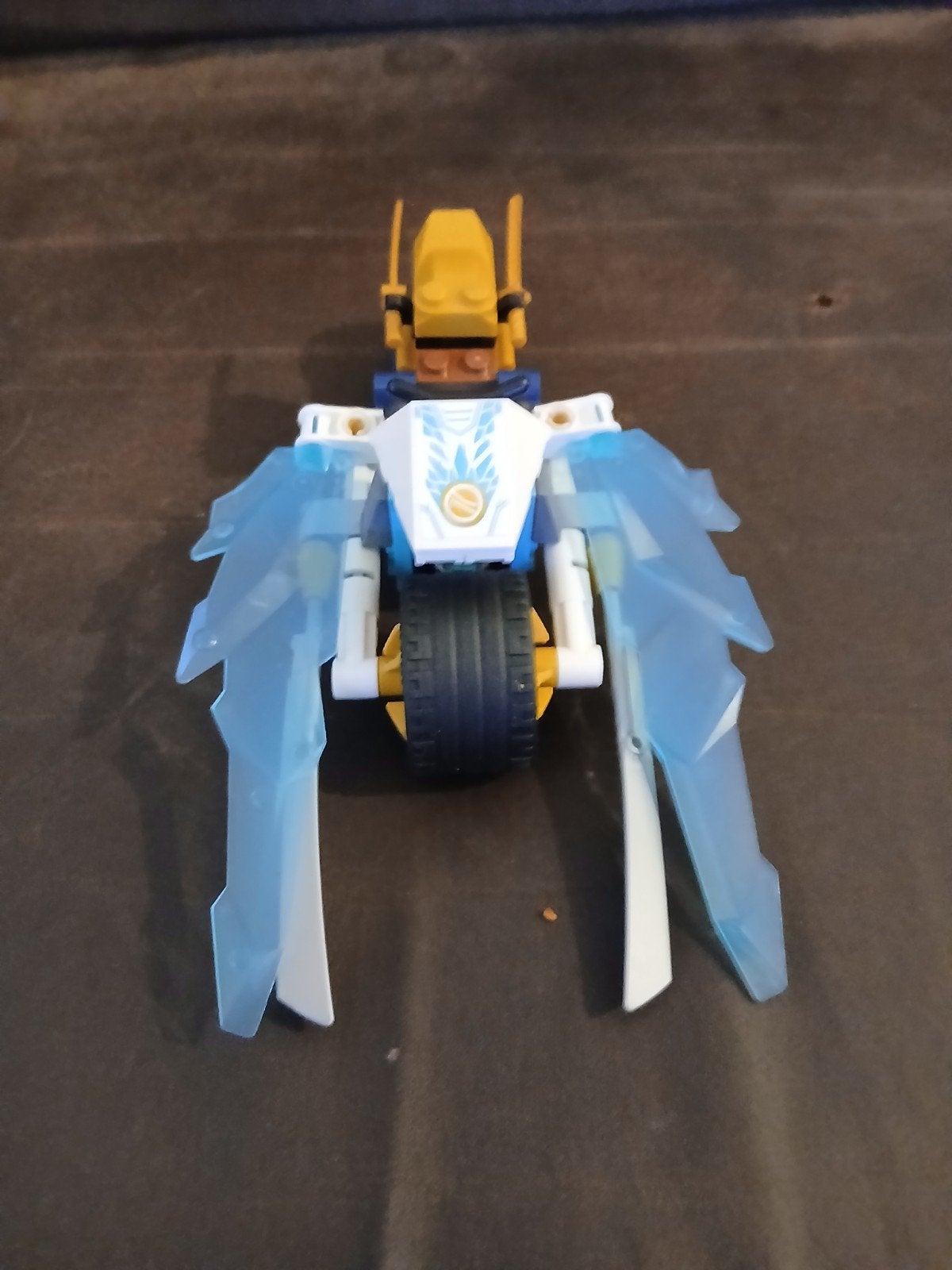 Lego motor met popetje, Hobby en Vrije tijd, Modelauto's | 1:87, Ophalen