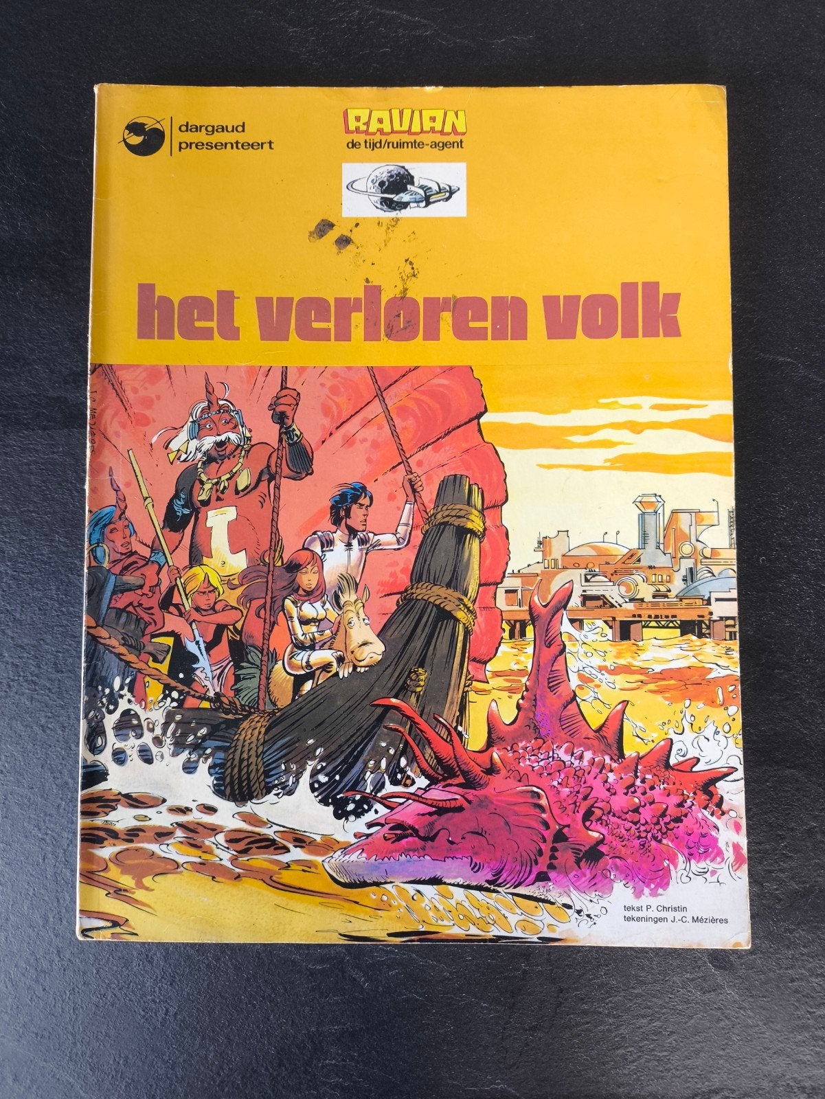Het verloren volk P. Christin stripboek, Boeken, Eén stripboek, Ophalen of Verzenden, Zo goed als nieuw