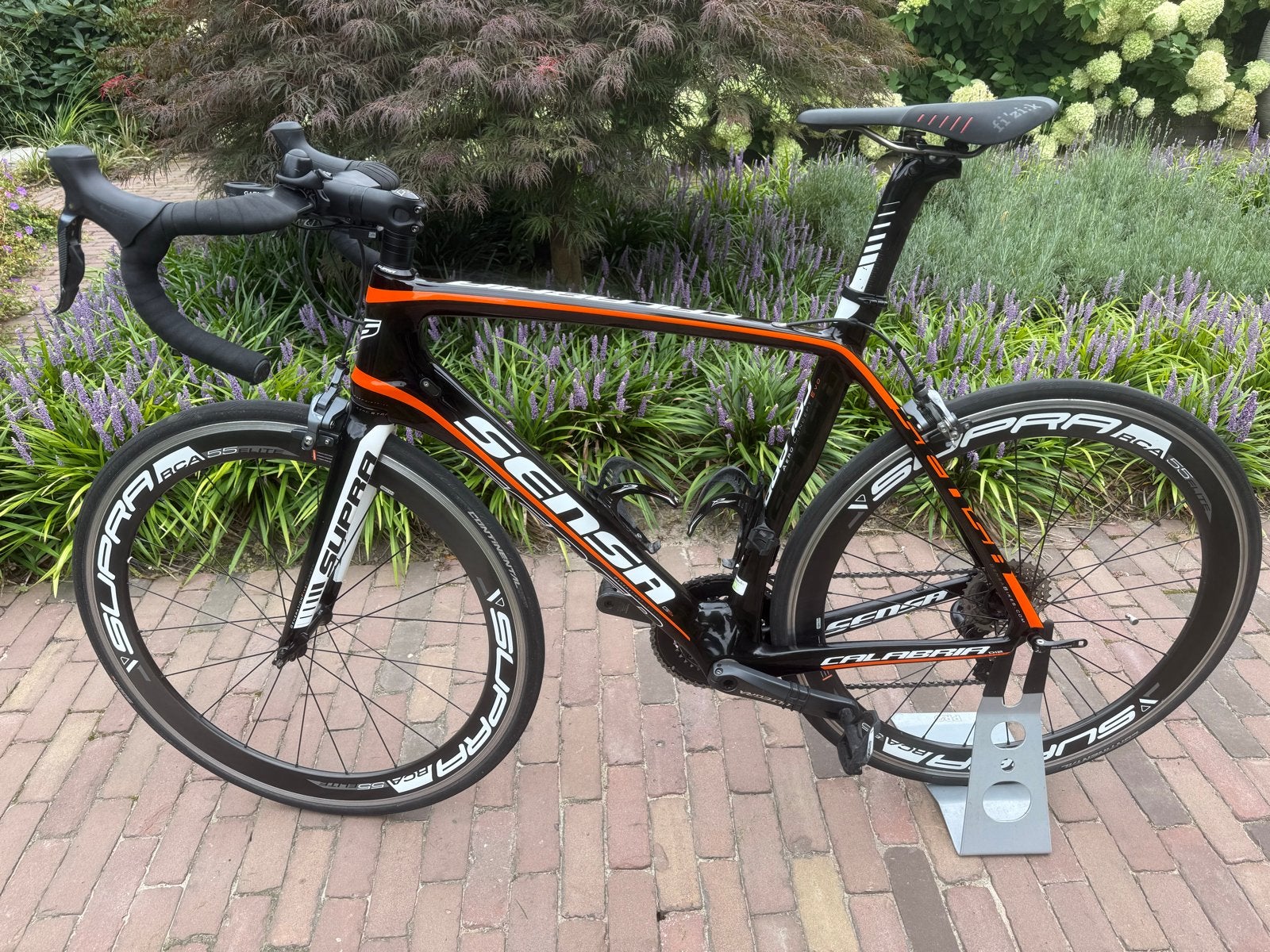 Sensa Calabria racefiets met Shimano Ultegra Di2, Fietsen en Brommers, 28 inch, Gebruikt, Carbon, Meer dan 20 versnellingen