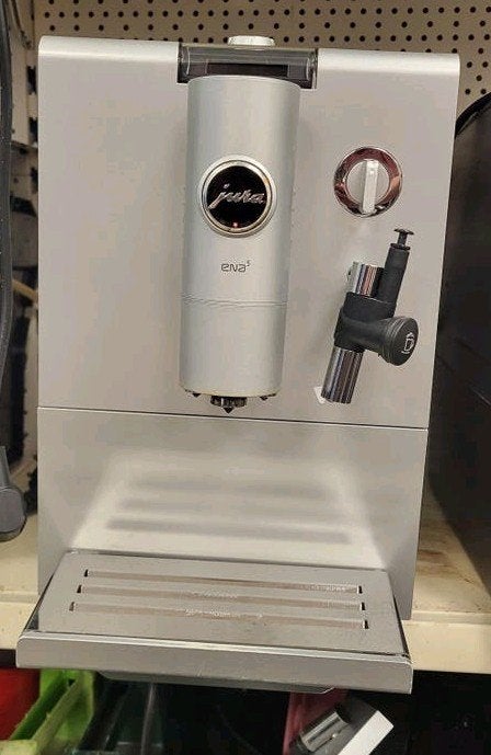 Defecte Jura Ena 5, Witgoed en Apparatuur, Koffiemachine, 1 kopje, Afneembaar waterreservoir, Koffiebonen