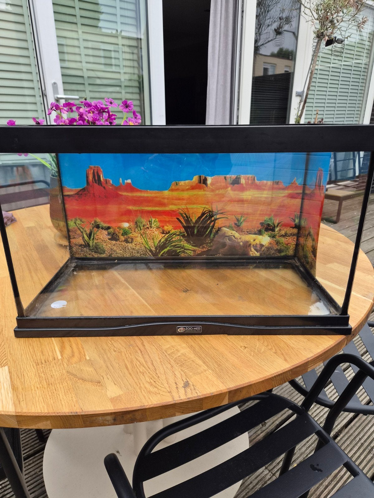 terrarium Zoo Med. 52-27-31 cm, Ophalen, Zo goed als nieuw