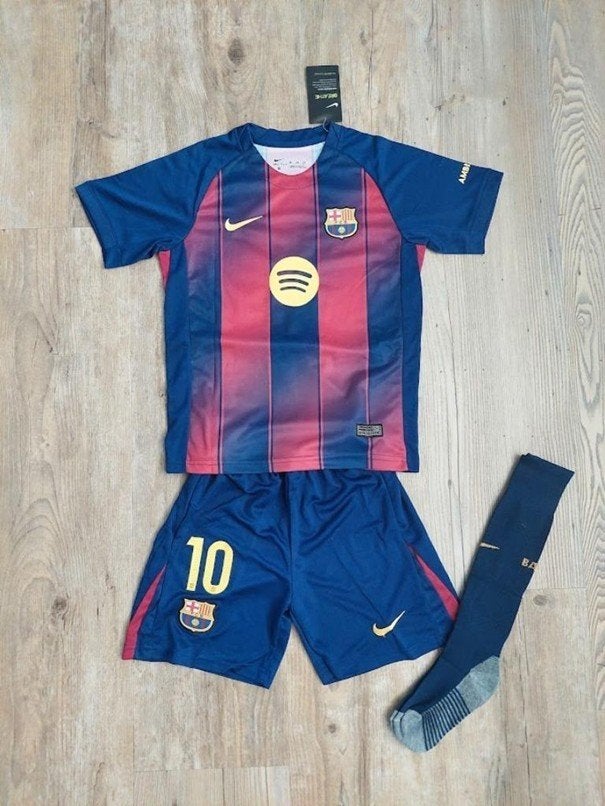 FC Barcelona kids tenue 2025-2026, Sport en Fitness, Voetbal, Nieuw, Set, Maat XS of kleiner, Ophalen of Verzenden