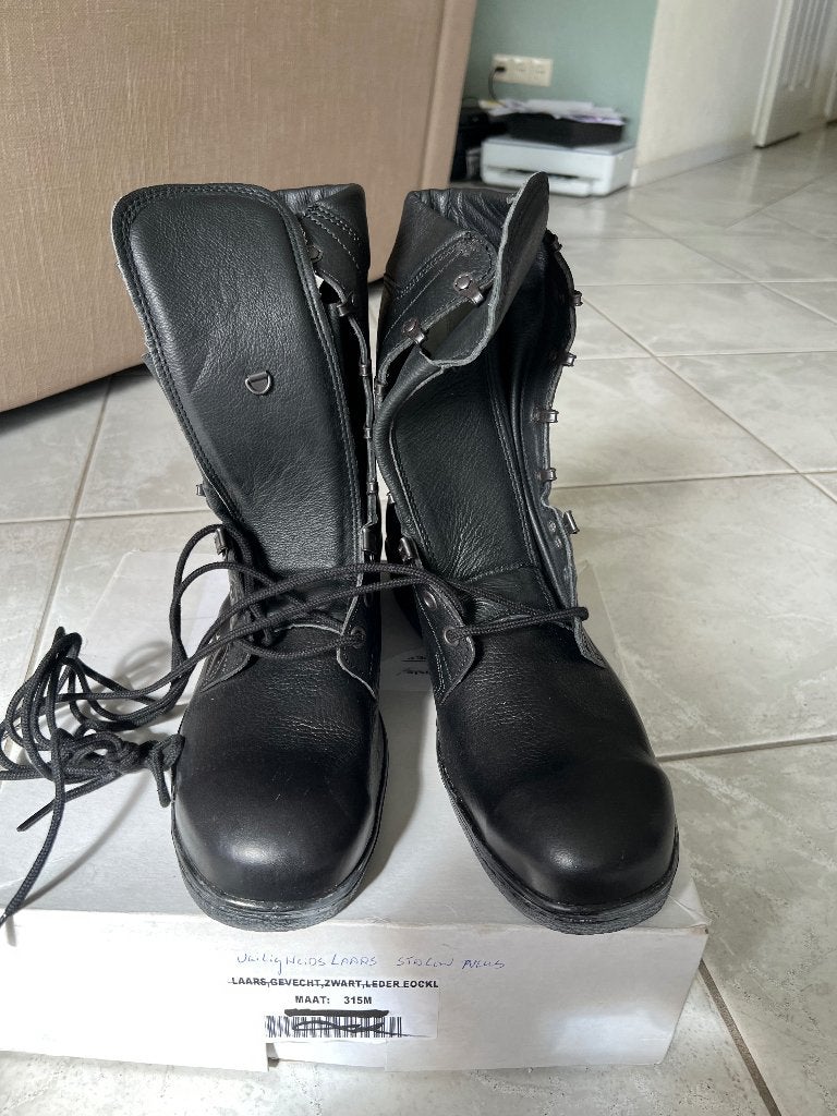Paar Gerba legerschoenen maat 49M, Verzenden, Nieuw, Schoenen