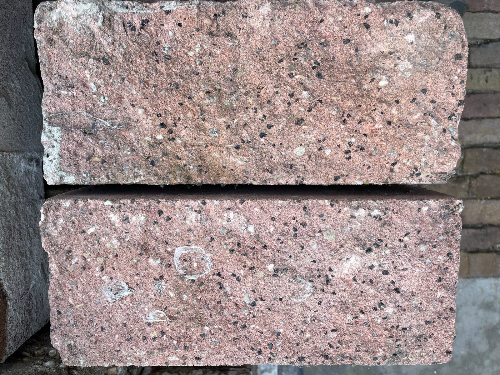 Rode beton granietsteen - Duurzaam en stijlvol, Ophalen, Gebruikt, Klinkers, 5 tot 10 m²