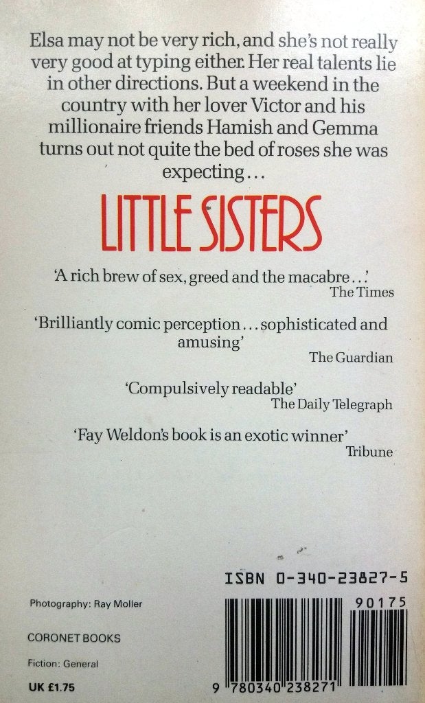 Fay Weldon - Little Sisters (ENGELSTALIG), Boeken, Ophalen of Verzenden, Gelezen, Fictie