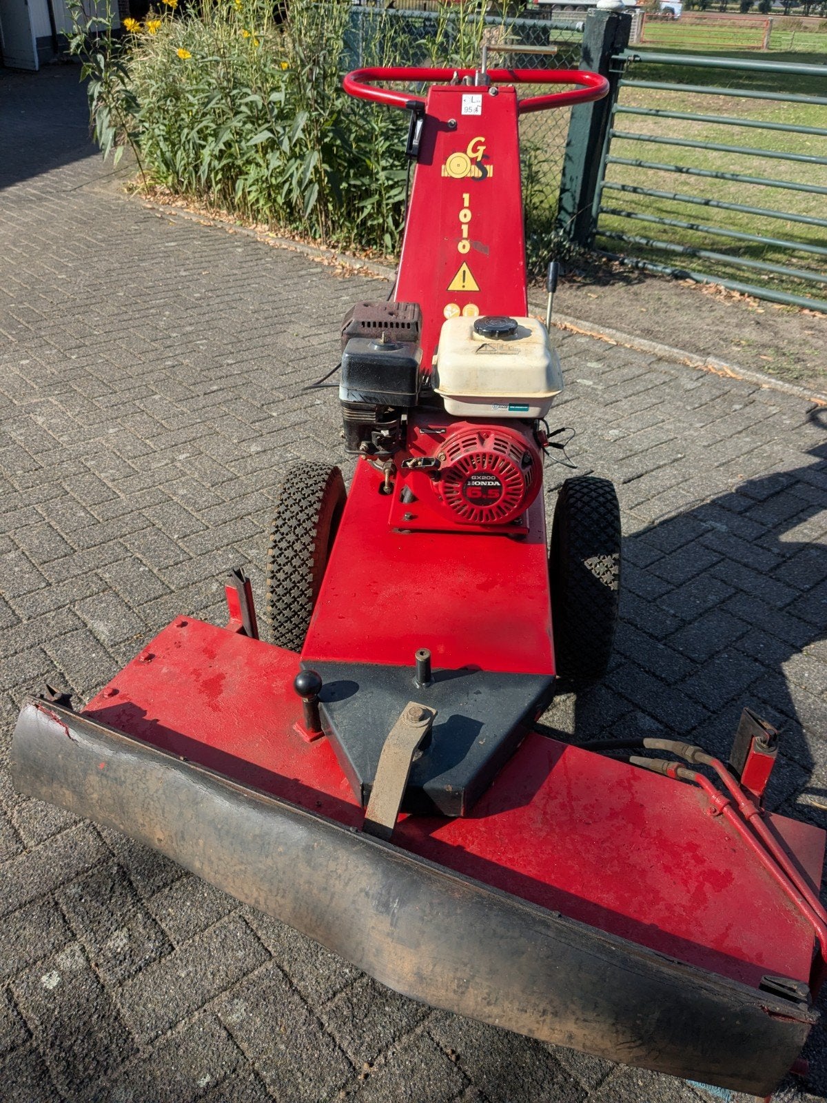 Veegmachine, GS 1010, 100 cm breed, Tuin en Terras, Ophalen
