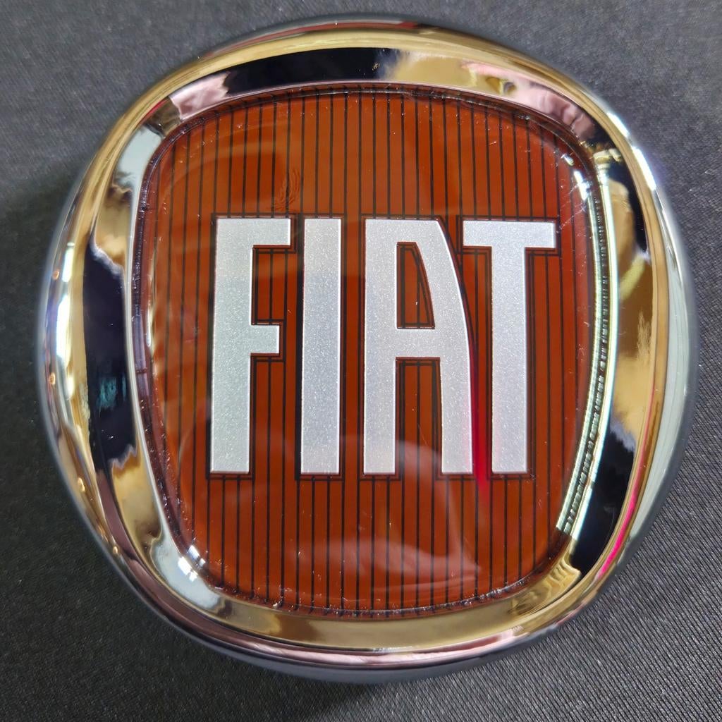 Fiat Logo Achterzijde 95mm Nieuw!, Auto diversen, Ophalen of Verzenden