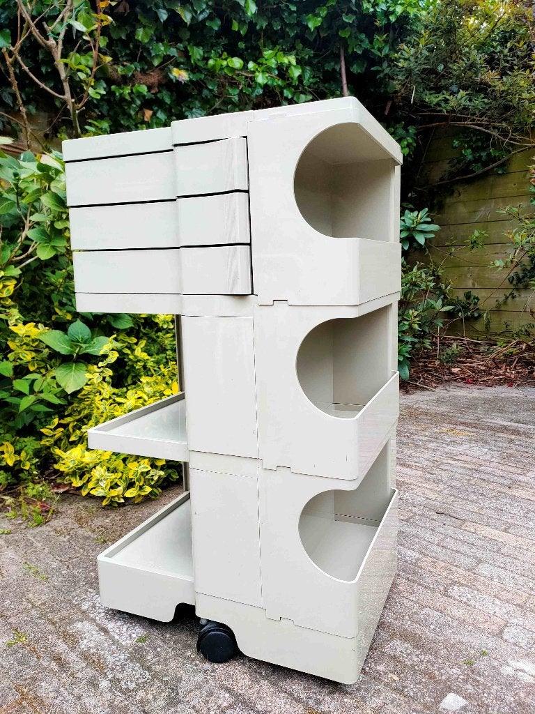 design trolley Joe Colombo, Boby, Bieffeplast, Ophalen, Zo goed als nieuw