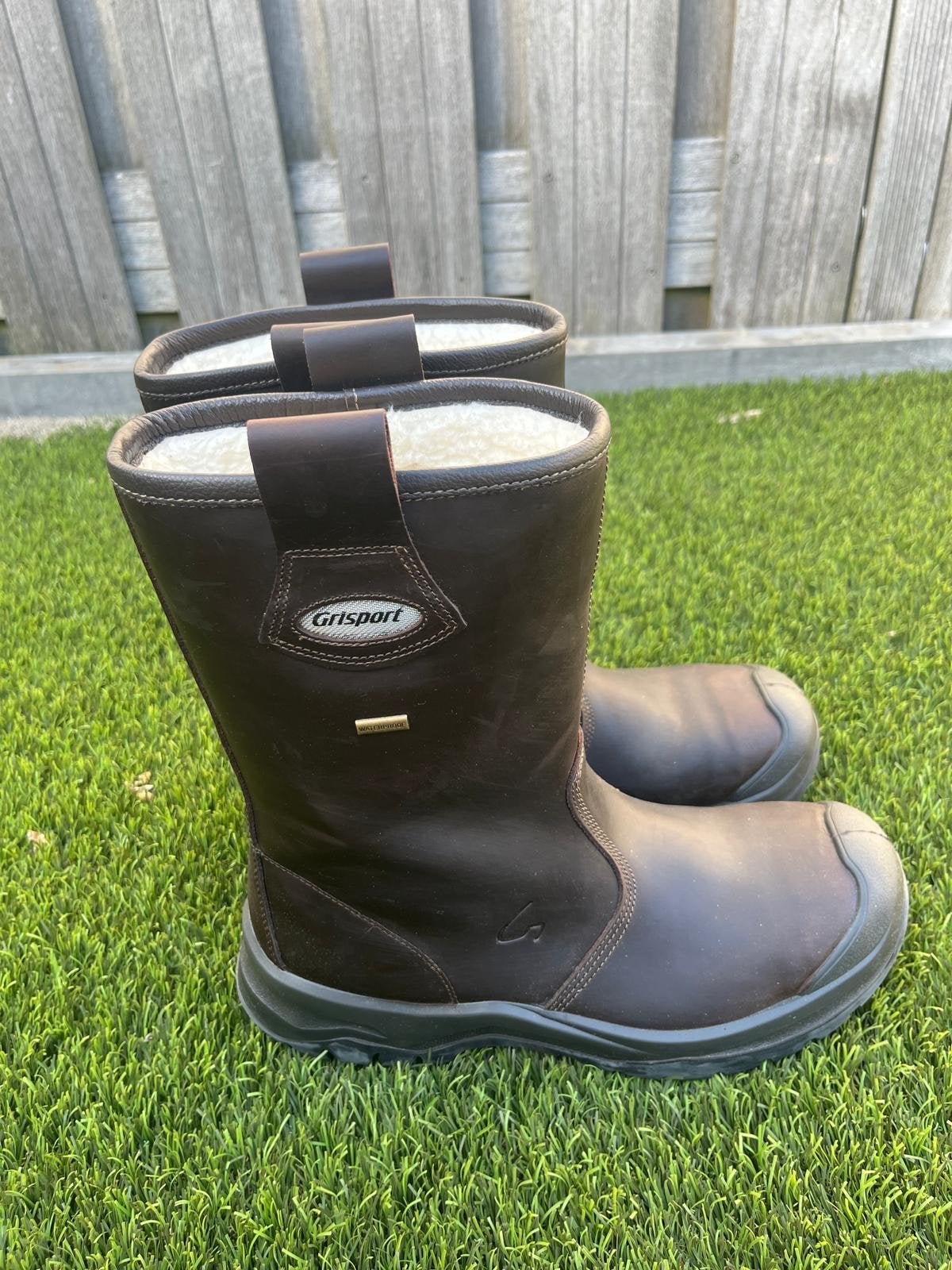 Grisport S3 Veiligheidslaarzen (gevoerd) - Bruin - Maat 44, Ophalen, Nieuw