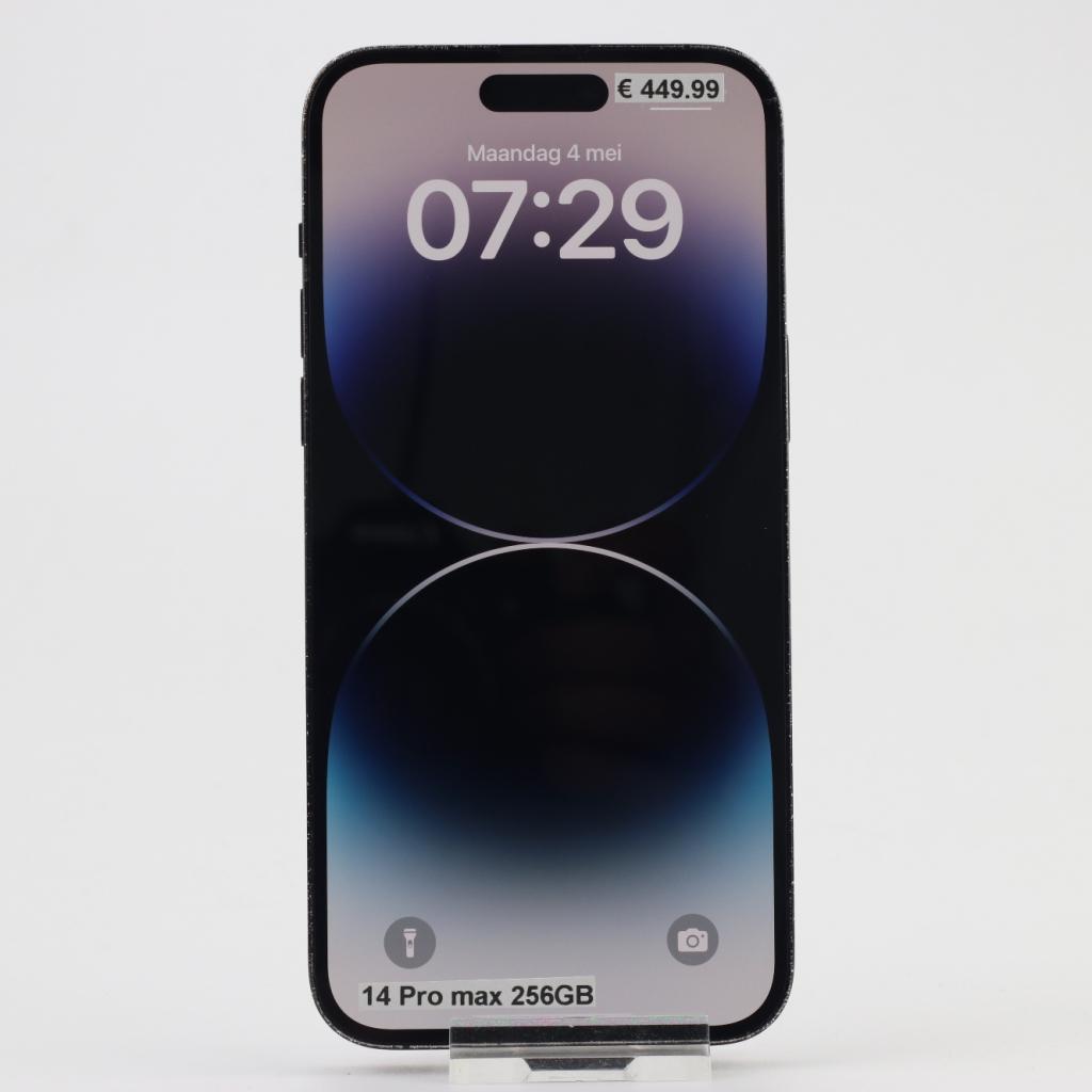 iPhone 14 Pro Max 256GB Graphite, Telecommunicatie, Mobiele telefoons | Apple iPhone, Apple, Zo goed als nieuw, Support@apple.com