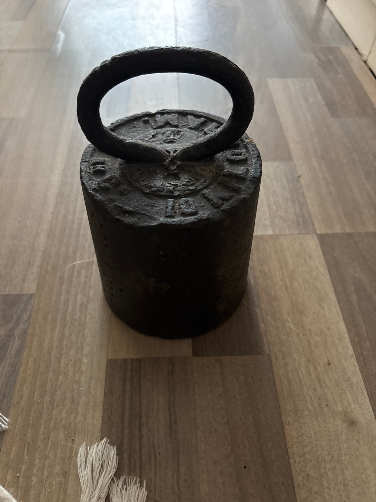 Antiek gietijzeren gewicht - 10 kg, Ophalen